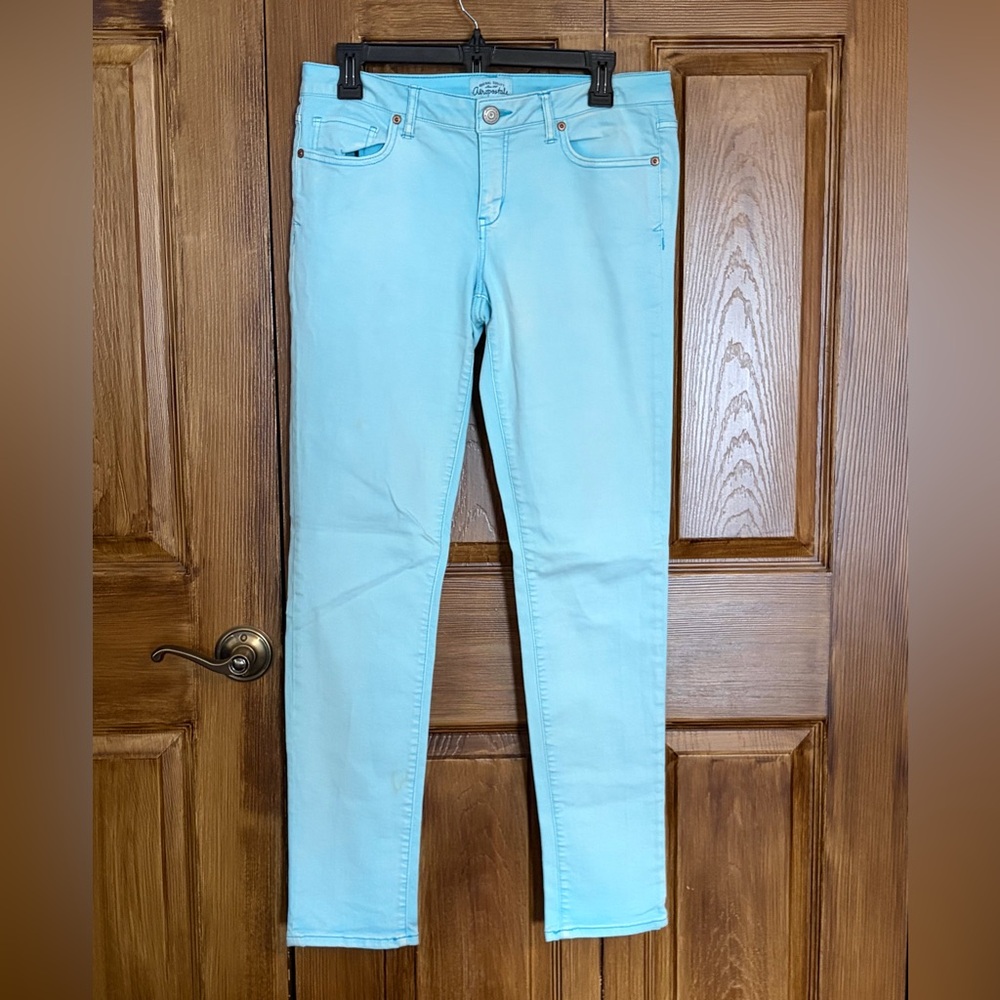 Aeropostale Light Blue Skinny Jeans for Women